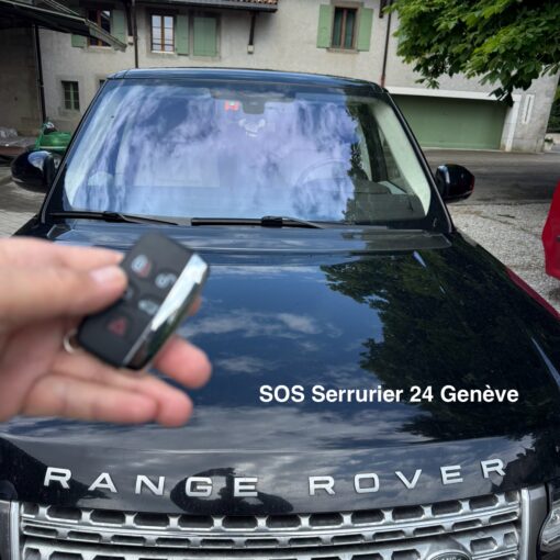 refaire clé range rover vogue