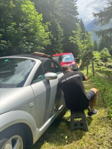 dépannage ouverture de porte d'audi tt