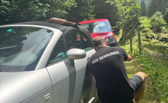 dépannage ouverture de porte d'audi tt